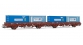 electrotren EL6208 2 Wagons Ks avec conteneurs