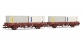 electrotren EL6209 2 Wagons Ks avec conteneurs