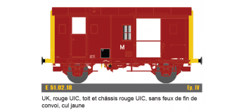 EPM510210 fourgon Modelisme ferroviaire EPM