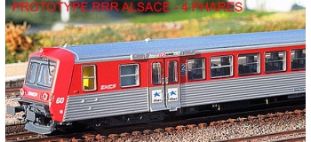 Train électrique : EURO PASSION MODELS EPM 41.09.08 - Rame réversible régionale RRR Alsace 