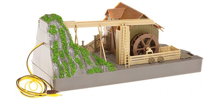 Modélisme ferroviaire : FALLER F130225 - Moulin à eau (pompe)	