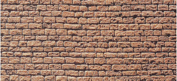 F170620 - Plaque de décor, mur en calcaire coquillier - Faller