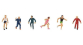 F150947 - Gymnastes / sportifs - Faller