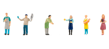 F151641 - Vendeurs au marché - Faller