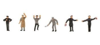 F155365 - Ouvriers pour dépôt de locomotives à vapeur - Faller