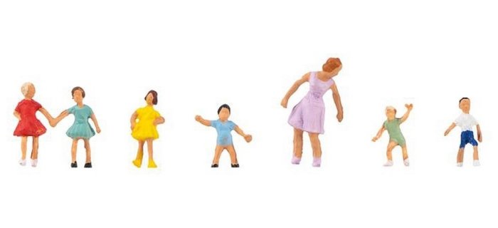 Des enfants qui jouent. PREISER 10767