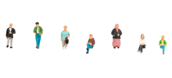 F155604 - Personnes qui attendent - Faller