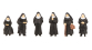 F151601 - Figurines Religieuses, HO - Faller