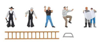 F150930 - Figurines Rénovation de bâtiments - Faller