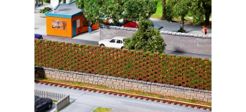 Maquette FALLER F180421 - Mur anti bruit en pierres 