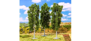 Modélisme ferroviaire  : FALLER F181411 - Hêtres 3 pièces 150 mm 