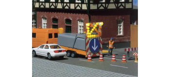 F161549 - Remorque De Chantier, Car System - Faller