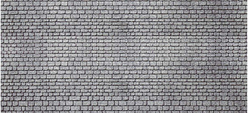 F170805 - Plaque de décor, Pierre de taille grise - Faller