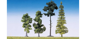 F181495 - Arbres assortis de forêt 9 à 15 cm, 15 pièces - Faller
