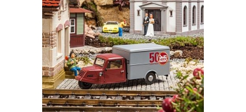 Modélisme ferroviaire : FALLER F331611 - Fourgon Goliath GD 750