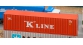 F272820 - Container 40’ rouge, K-LINE - Faller