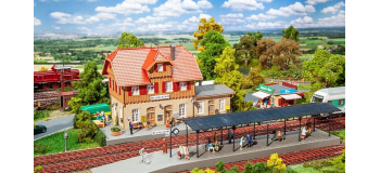 F190072 - Coffret Gare de Bruderstadt - Faller