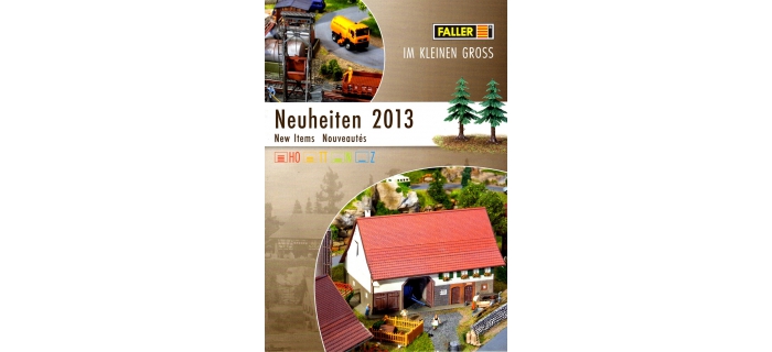 FALLER-CAT2013-N - Brochure Faller - Nouveautés  2013 - Faller