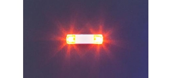 Modélisme ferroviaire : Élect. clignotante 13,5mm orange