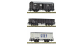 FL880904 - Coffret de 3 wagons marchandises SNCF - Fleischmann