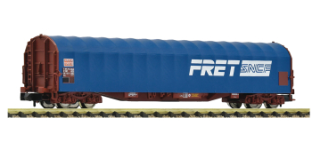 FL6660144 - Wagon à bâches coulissantes bleues, Fret SNCF - Fleischmann