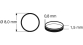 FL648011 - Bandages d'adhérence, HO, 8 mm, ep 1.5 mm - Fleischmann