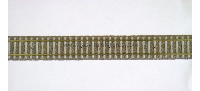 FL6109 - Rail flexible, 800 mm, Profi, imitation béton - Fleischmann