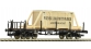 FL528502 - Wagon plat type SSk avec chargement, OBB - Fleischmann