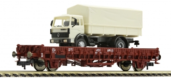 FL522703 - Wagon plat avec camion, SNCF - Fleischmann