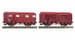 Train électrique : FLEISCHMANN FL531006 - Set de 2 wagons de marchandises SNCF