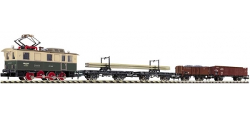 FL781104 Locomotive électrique + wagons travaux DRG