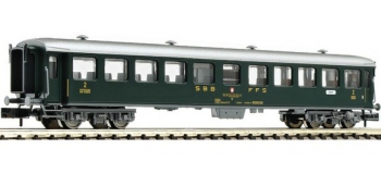 Modélisme ferroviaire :  FLEISCHMANN FL813905 - Voiture voyageurs 2 ème classe CFF 