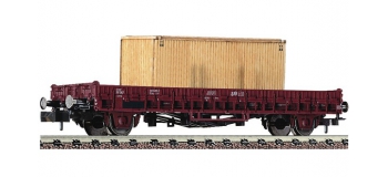 Modelisme ferroviaire : FLEISCHMANN FL825804 - Wagon porte-containers, SNCF