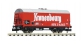 Train électrique : FLEISCHMANN FL832601 - Wagon couvert de transport de bière « Kronenbourg », SNCF - N