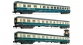 Modélisme ferroviaire : FLEISCHMANN FL864704 - Set 3 voitures train de nuit 