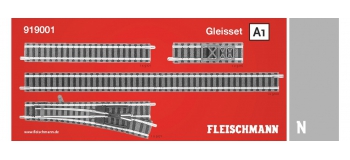 Modélisme ferroviaire : FLEISCHMANN FL919001 - Coffret de rails A1