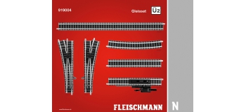 Modélisme ferroviaire : FLEISCHMANN FL919004 - Coffret de rails Ü2