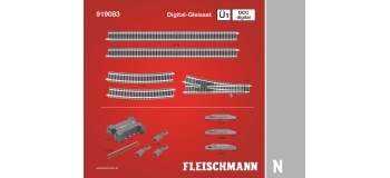 Modélisme ferroviaire : FLEISCHMANN FL919083 - DCC digitale, coffret de rails Ü1