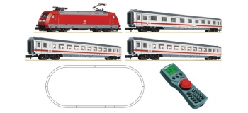 Train électrique :  FLEISCHMANN FL931403 - Coffret débutant digital BR 101 avec train InterCity, DB AG