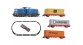 Modélisme ferroviaire : FLEISCHMANN FL931882 - Coffret débutant digital Locomotive diesel série 204 avec train de conteneurs de la PRESS 