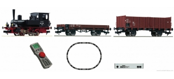 Modélisme ferroviaire : FLEISCHMANN FL631881 - Coffret débutant digital Z21 Start: DB BR 98.75 Locomotive avec train de marchandises