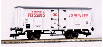 Modélisme ferroviaire :  FLEISCHMANN FL534147 - Wagon couvert SNCB.