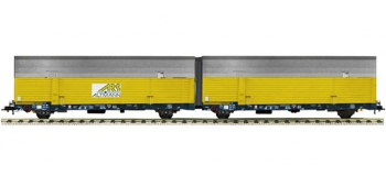 Modélisme ferroviaire :   FLEISCHMANN FL596101 - Wagon porte-auto ARS 