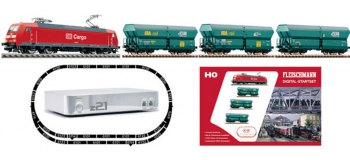 FLEISCHMANN FL631387 - Coffret de départ Z21 Br145 DB Cargo 		