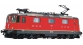 Modélisme ferroviaire : FLEISCHMANN FL734002 - Locomotive électrique RE4/4 Rouge SBB N