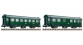 Modélisme ferroviaire : FLEISCHMANN FL809707 - Set 2 voitures 3 essieux DB N