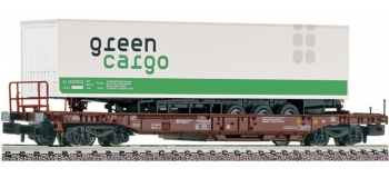 Train électrique : FLEISCHMANN FL845306 - Wagon poche Green Cargo 