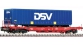 Train électrique : FLEISCHMANN F845334 - Wagon poche DSV 