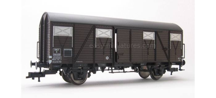 Wagon Couvert HO Fleischmann 5310 F - SNCF Provence Express - Échelle 1/87