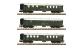 Modelisme ferroviaire :  FLEISCHMANN FL881813 - Coffret de trois voitures express, CFF